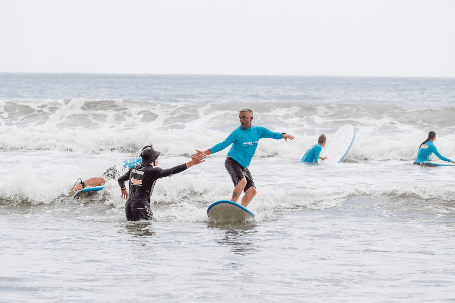 Surf Lesson at Noosa Heads